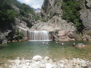 Canyon de la vacc - Corse
